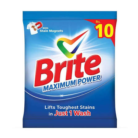 BRITE WASHING POWDER SACHET 12PACK
