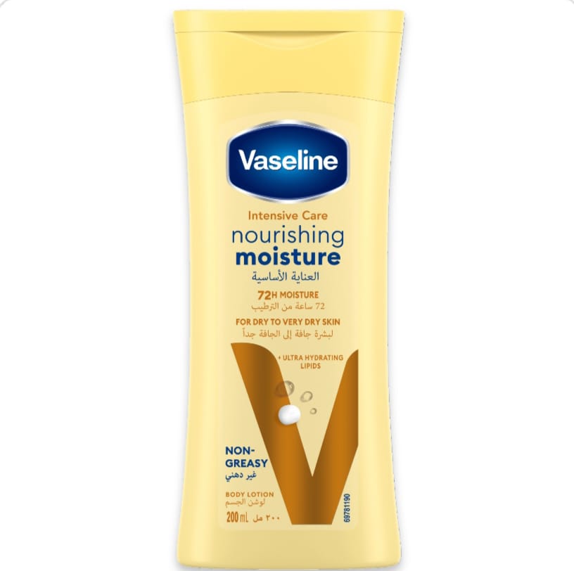 VESELINE NOURISHING MOISTURE BODY LOTION 200ML