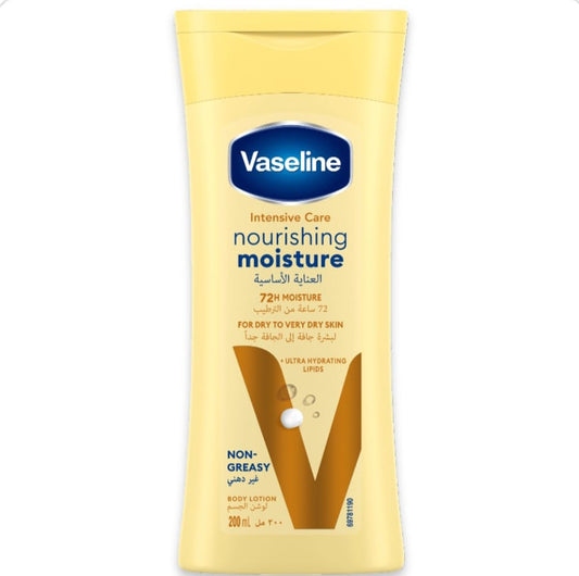 VESELINE NOURISHING MOISTURE BODY LOTION 200ML