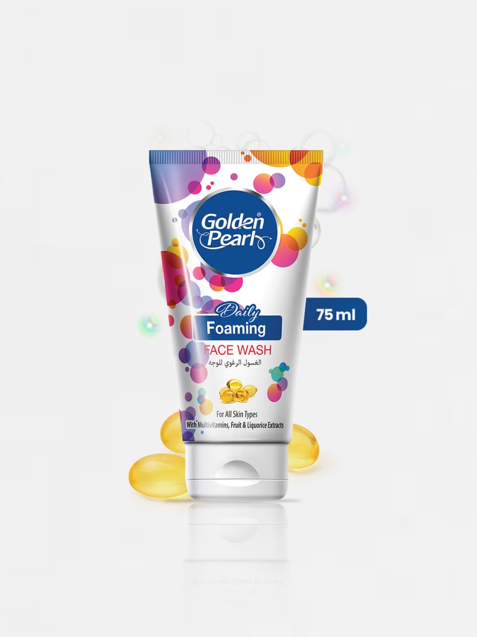GOLDEN PEARL DAILY FOAMING FACE WASH 75ML