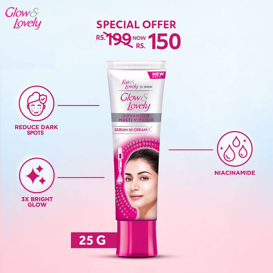 GLOW & LOVELY SERUM IN CREAM 25G