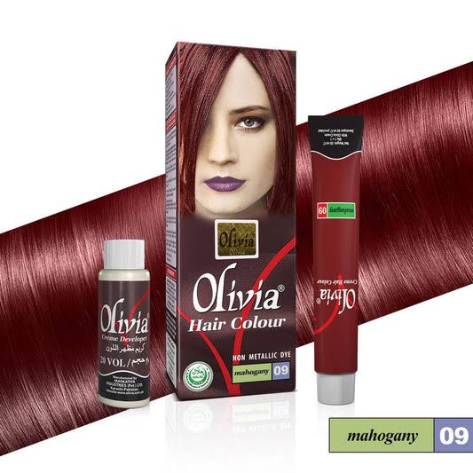 OLIVIA HAIR COLOR MAHOGANY #9