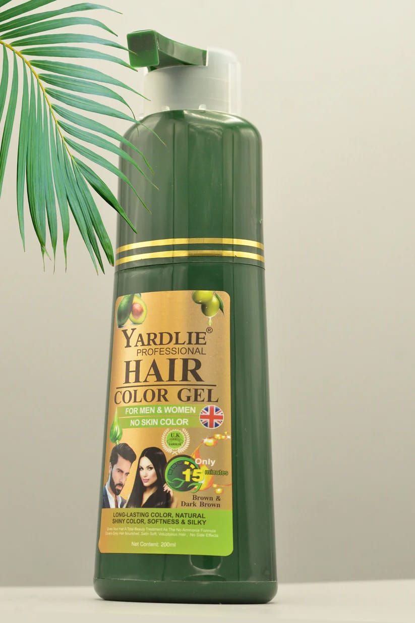 YARDLE HAIR COLOR GEL DARK BROWN 200ML
