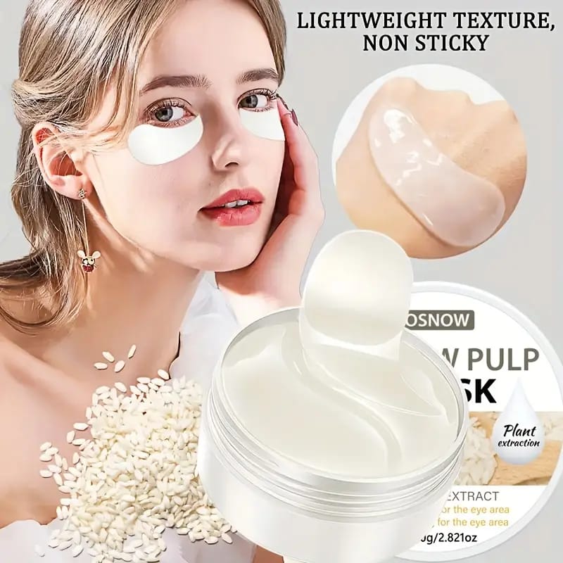FIRMING NOURISHING PURE RICE EYE MASK 60 patches (30 pairs).