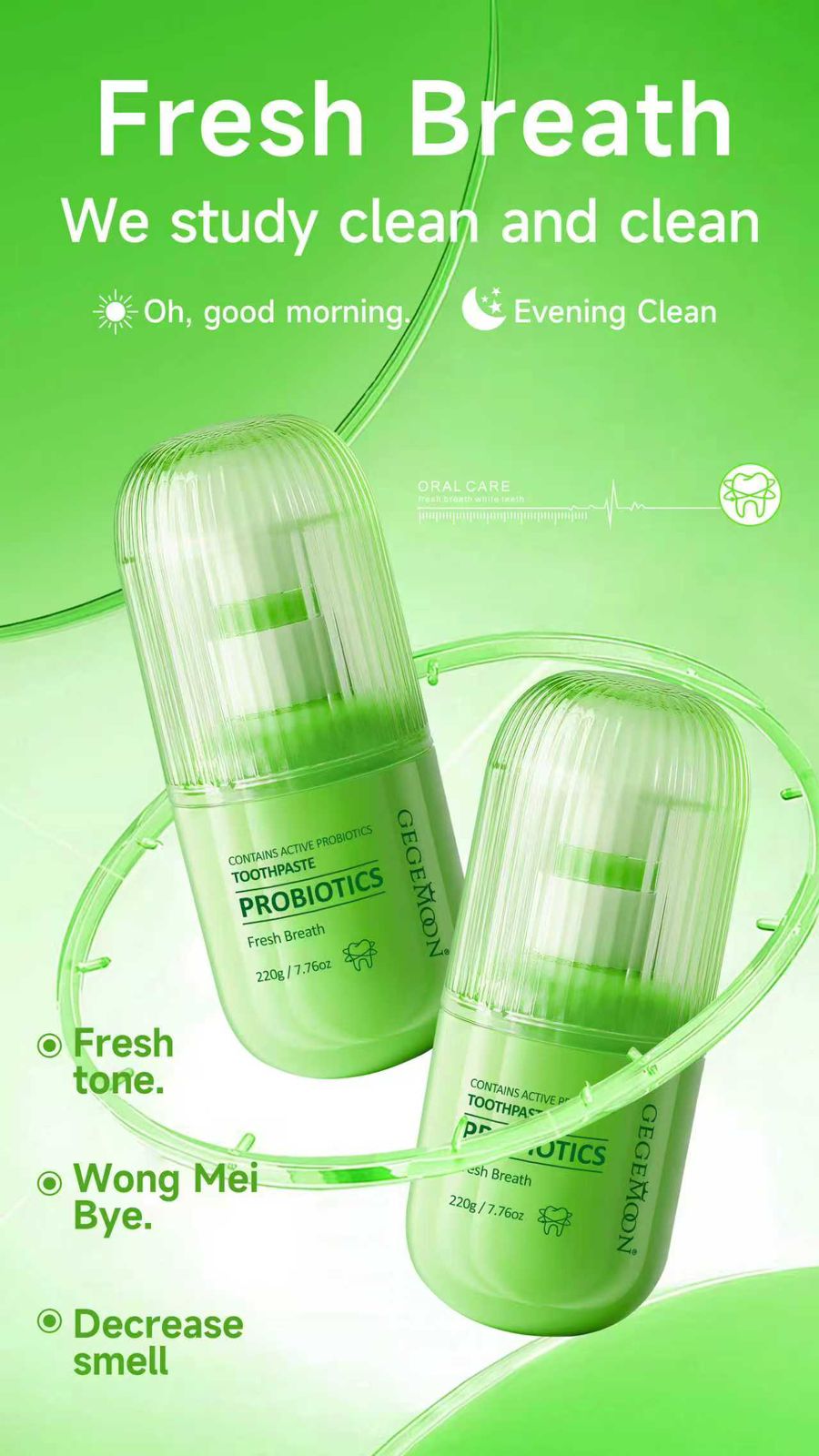 PROBIOTIES FRESH TOOTHPASTE 220G