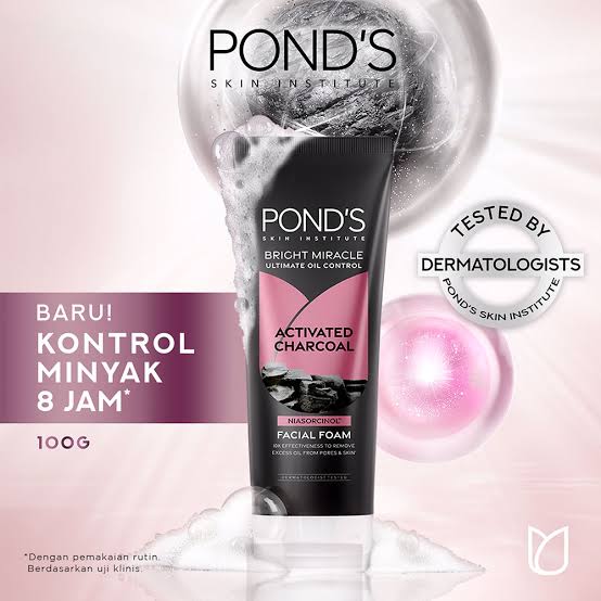 PONDS ACTIVATED CHARCOAL 100G