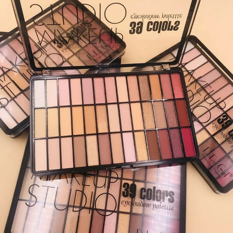GEGEMOON MAKEUP STUDIO 39 COLOR EYESHADES KIT