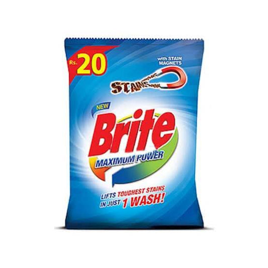 BRITE WASHING POWDER SACHET 6PACK 35G