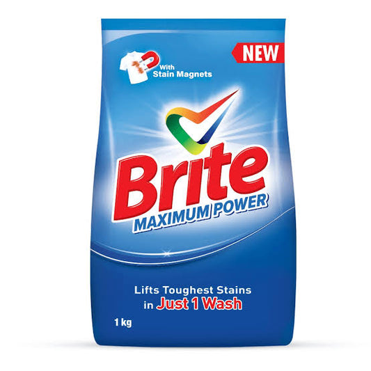 BRITE  WASHING POWDER 1KG