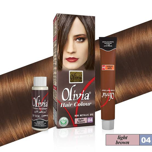 OLIVIA HAIR COLOR LIGHT BROWN #4