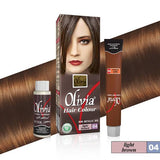OLIVIA HAIR COLOR LIGHT BROWN #4