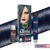 OLIVIA HAIR COLOR BLUE BLACK #10
