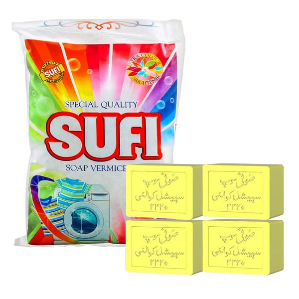 SUFI SOAP 1KG 4PCS