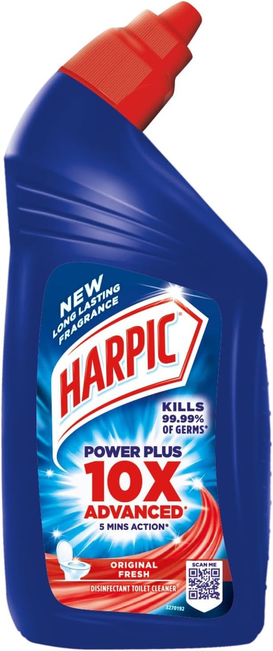 HARPIC POWER PLUS 10X CLEAN & PROTECT BATHROOM CLEANER  ORIGINAL  225ML