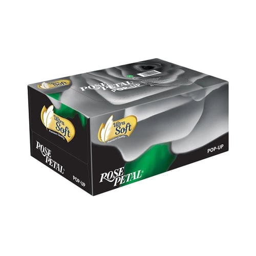 ROSE  PETAL POP UP TISSUE BOX