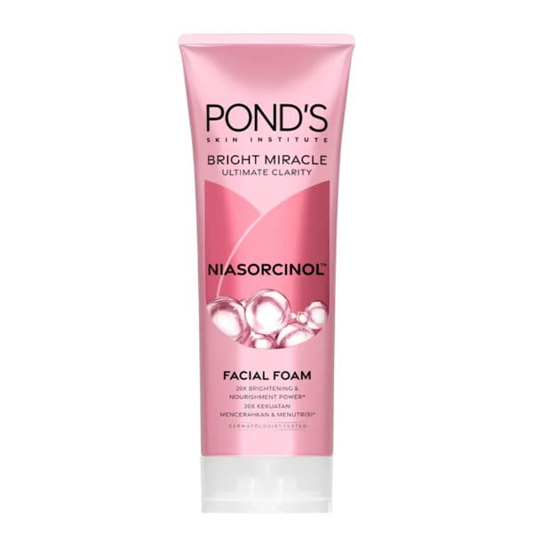 PONDS NIASORCINOL FACIAL FOAM FACE WASH 50G