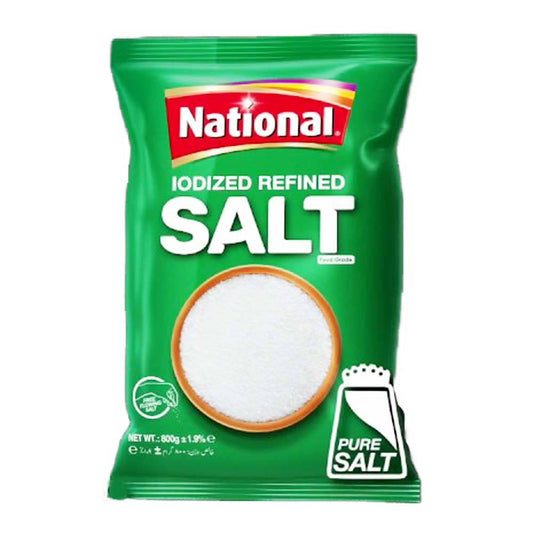 NATIONAL IODIZED REFIEND SALT 800G